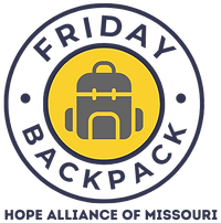 Hope Alliance of Missouri Friday Backpack Logo